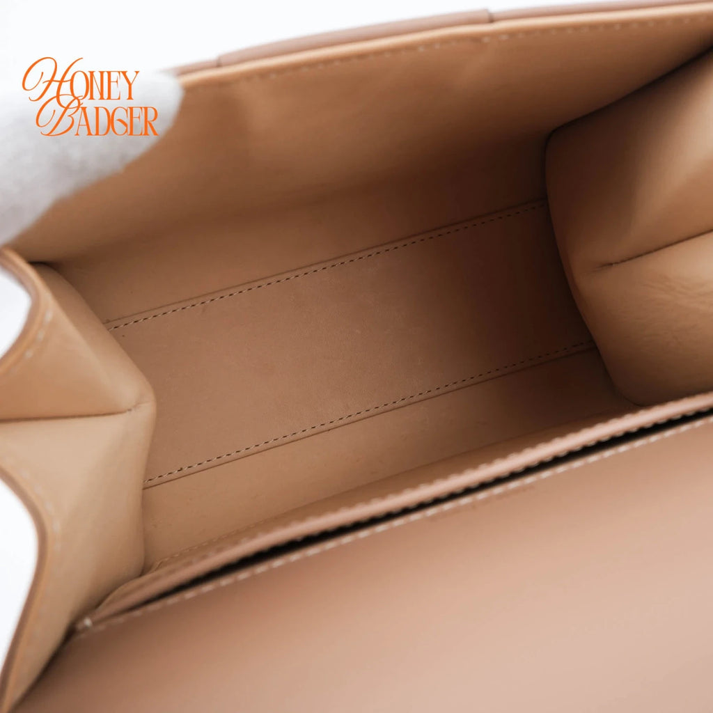 Delvaux Brillant Mini Smooth Leather Brown Rank A