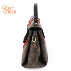 Louis Vuitton Georges BB Monogram Marine Cerise Gold Hardware Rank A