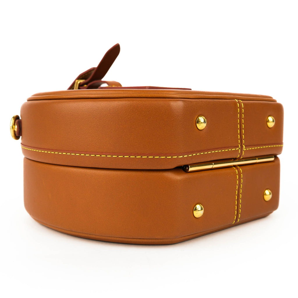 Louis Vuitton Petite Boîte Chapeau Brown Catogram Shoulder Bag