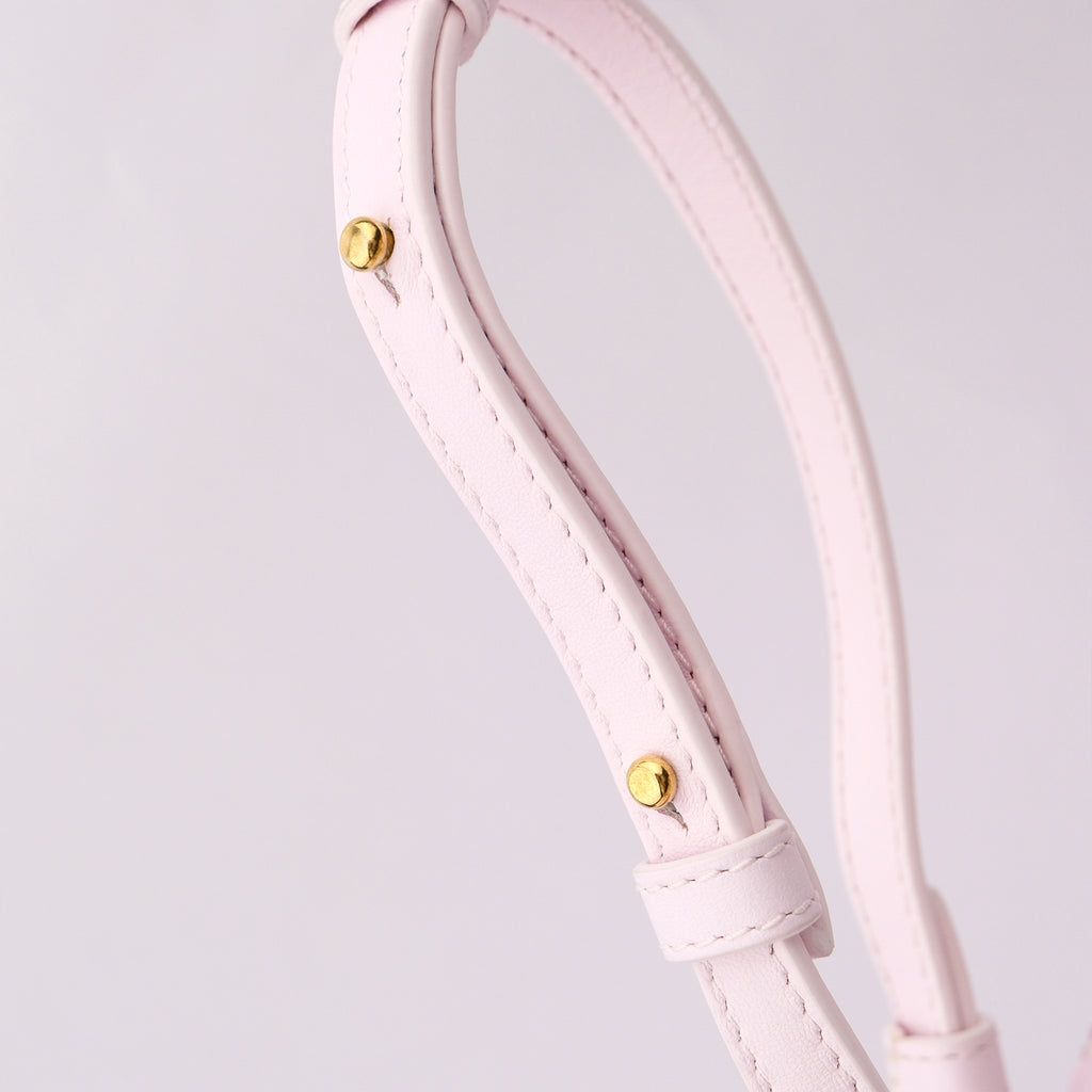 UNUSED ITEM | Bottega Veneta Mini Hop Intrecciato Leather 2-Way Shoulder Bag  Pink