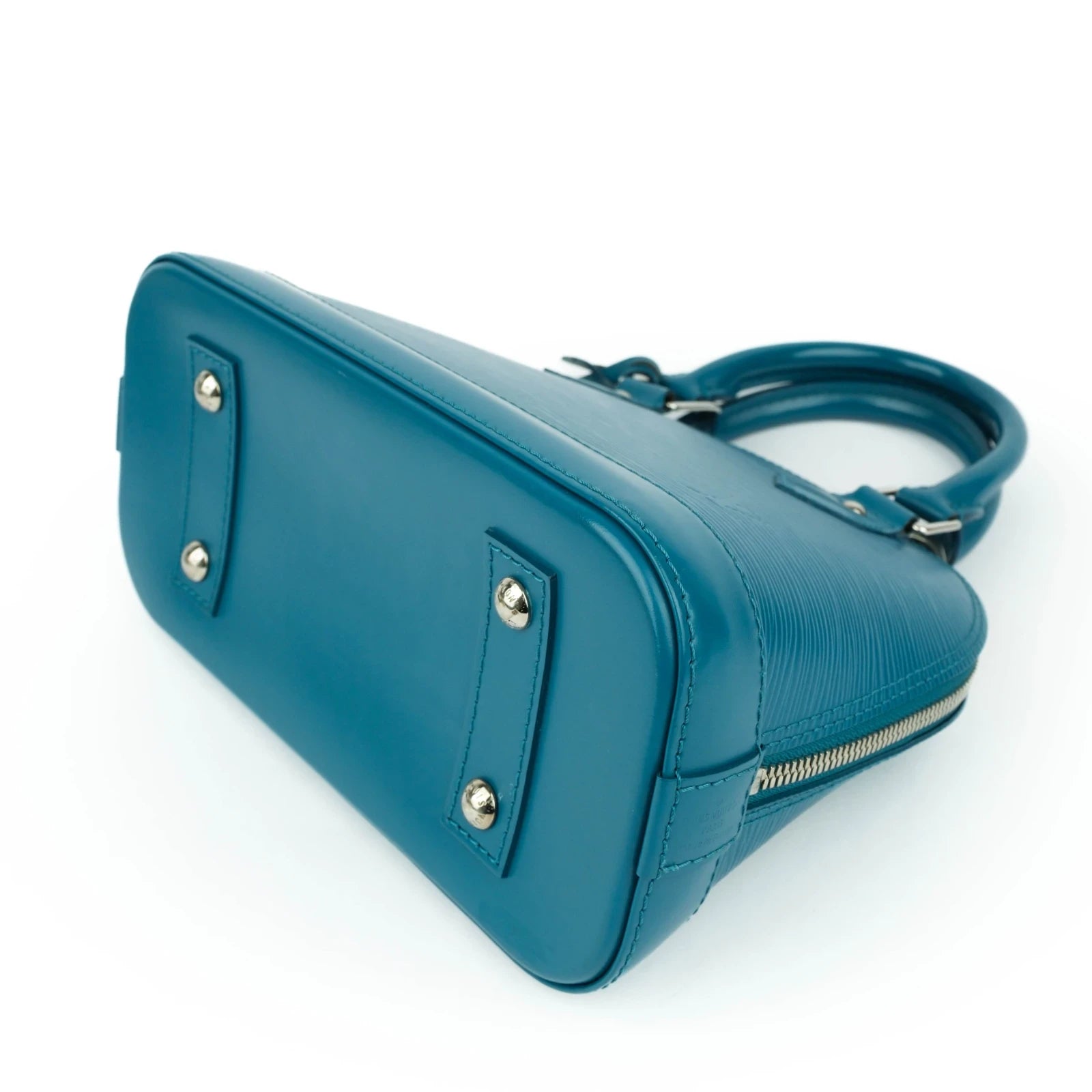 Louis Vuitton Alma BB Epi Leather Blue Rank A
