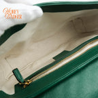 Gucci GG Marmont Small Green Leather Rank S