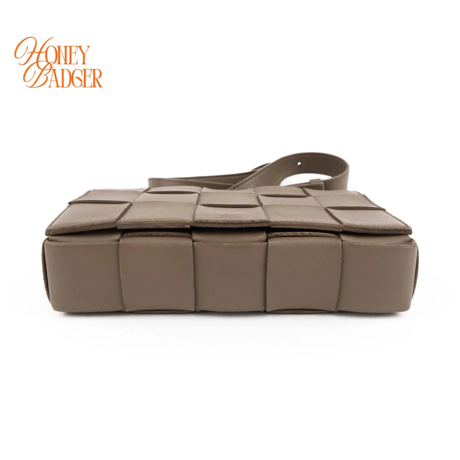 Bottega Veneta Padded Cassette in Brown Lambskin — Vintage Tokyo