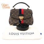 Louis Vuitton Georges BB Monogram Marine Cerise Gold Hardware Rank A