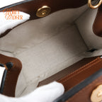 Gucci Diana Mini GG Crystal Canvas/Brown Leather Rank A