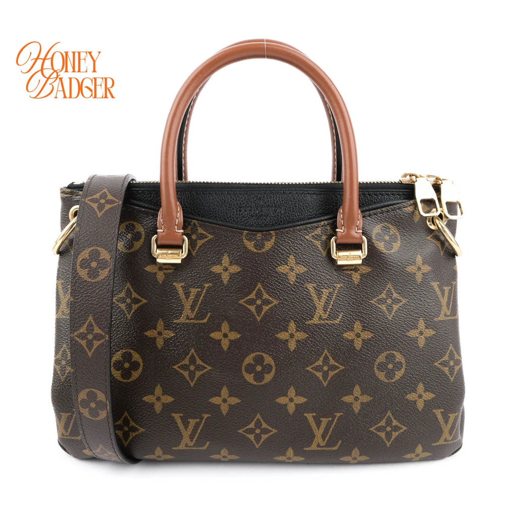 Louis Vuitton Pallas BB Monogram Canvas Black Rank A