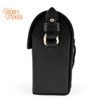 Gucci Horsebit 1955 Leather Shoulder Bag Black Rank S