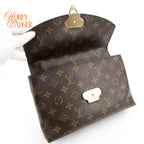 Louis Vuitton Saint Placide Monogram Noir Gold Hardware Rank A