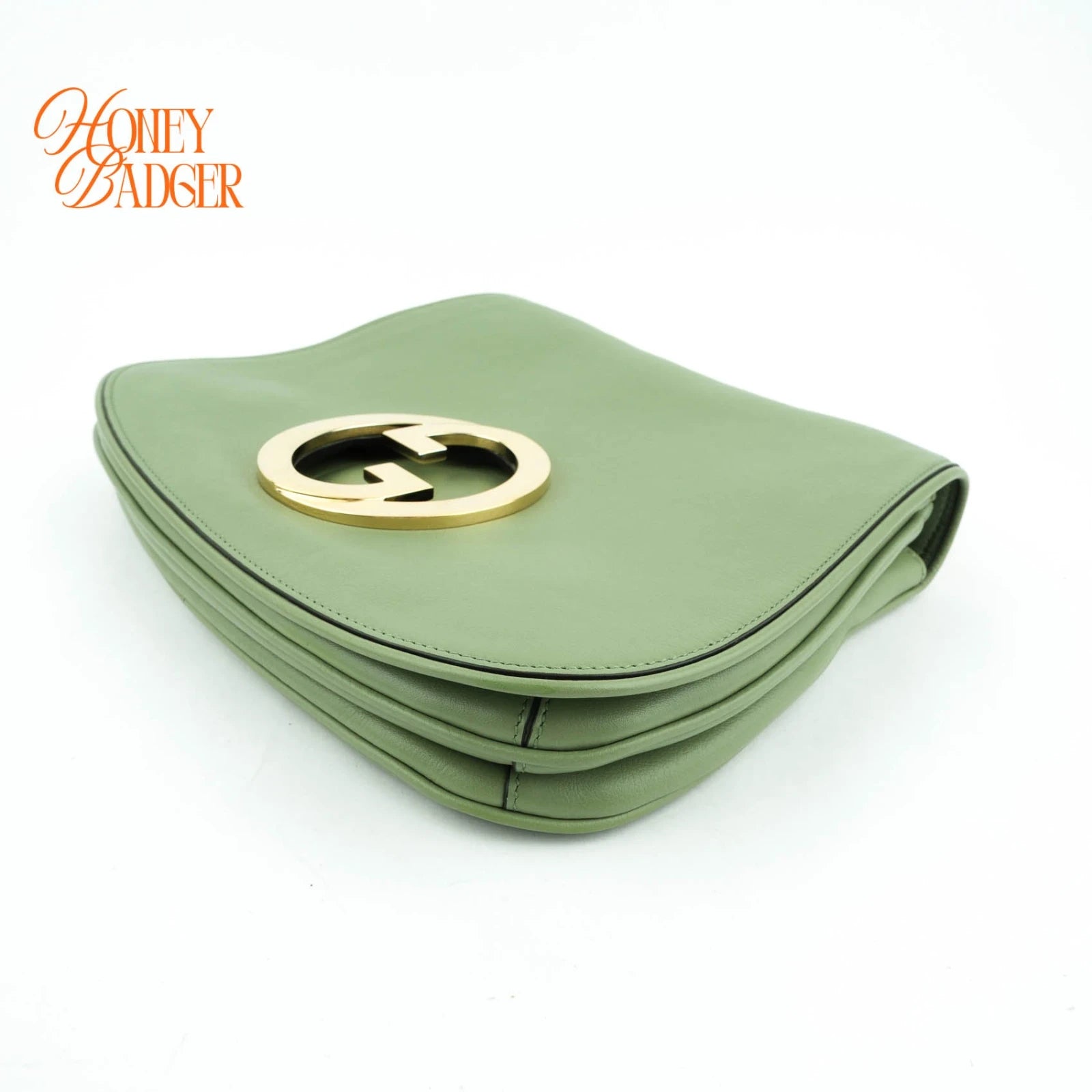 Gucci Blondie Medium Leather Green Rank A