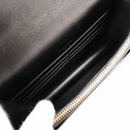 Saint Laurent Sunset Small Leather Black Gold Hardware Rank A