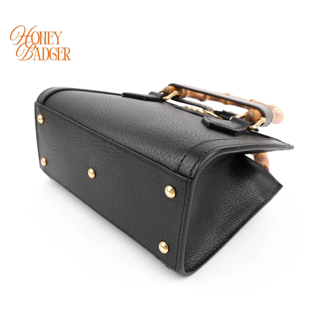 Gucci Diana Mini Leather Black Rank S