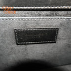 Saint Laurent Sunset Medium Smooth Leather Black Black Hardware Rank A
