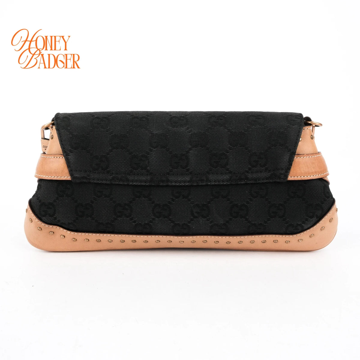 Gucci Horsebit GG Canvas Black/Brown Rank AB