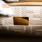 Fendi Peekaboo ISeeU Petite Nappa Leather Miele Gold Hardware Rank A