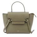Celine Nano Belt Bag Grained Calfskin 2WAY Handbag Green