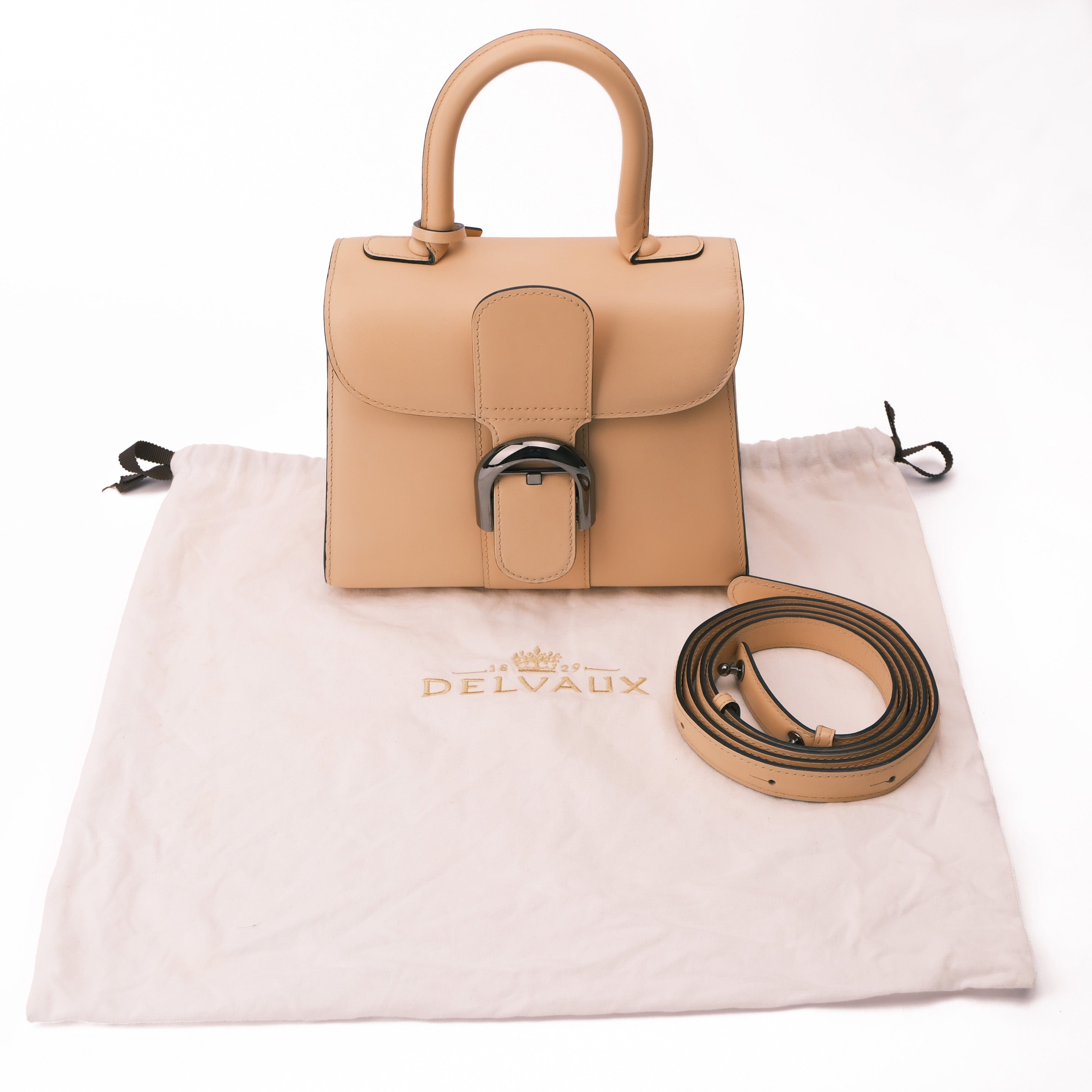 Delvaux Brillant Mini in Box Calf