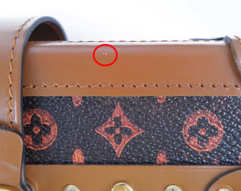 Louis Vuitton Catgram Transformed Monogram Petite Malle Trunk Bag - M44407 Rare Collectors Piece