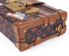 Louis Vuitton Catgram Transformed Monogram Petite Malle Trunk Bag - M44407 Rare Collectors Piece