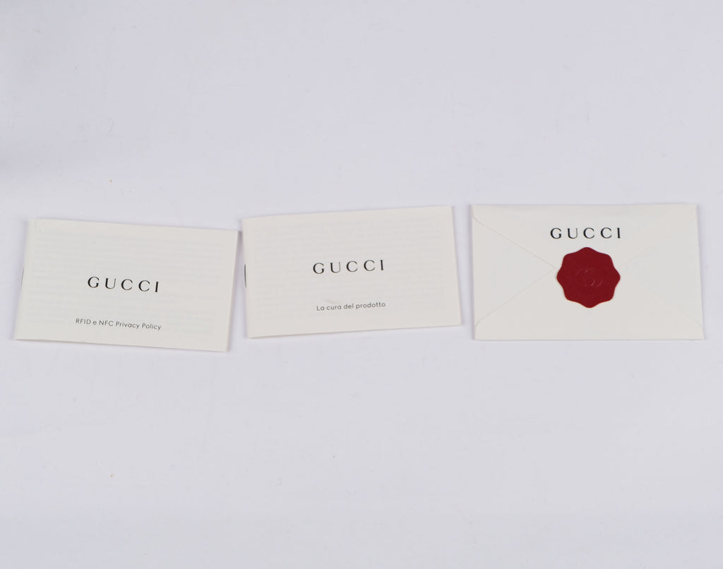 Gucci Blondie Leather Camera Bag in Green