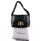 Balenciaga Monaco Leather Black Rank S