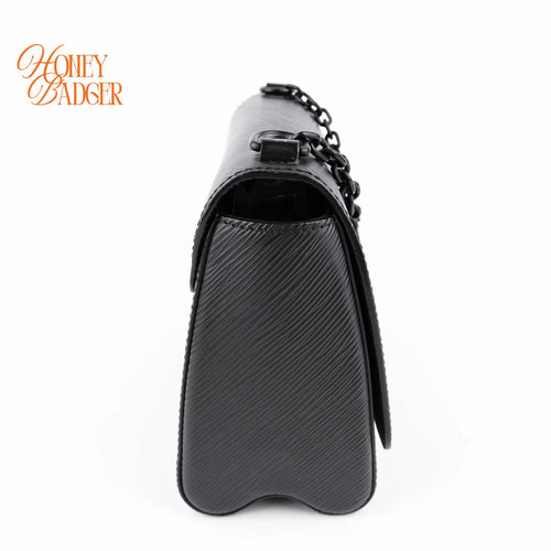 Louis Vuitton Twist MM Black Epi Leather Grade A