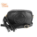 Gucci Soho Disco Small Black Leather Rank A