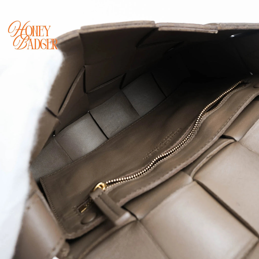 Bottega Veneta Padded Cassette in Brown Lambskin — Vintage Tokyo