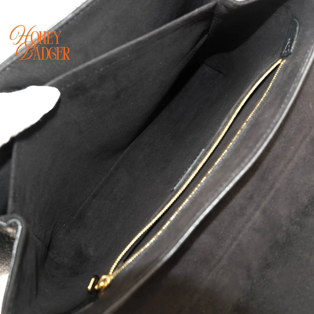 Louis Vuitton Saint-Germain MM Monogram Empreinte Noir Gold Hardware Rank A