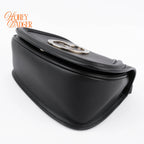 Gucci Blondie chain bag in black leather, Grade S condition.