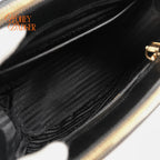 Prada Galleria Small Saffiano Leather 2WAY Bag Black Nero