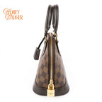 Louis Vuitton Alma BB Damier Ebene Canvas Rank A