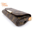 Louis Vuitton Favorite PM Monogram Canvas Shoulder Clutch Bag Rank A
