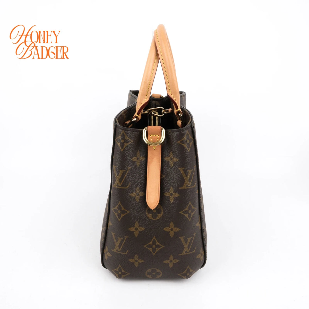 Louis Vuitton Montaigne BB Monogram Canvas Brown Rank A