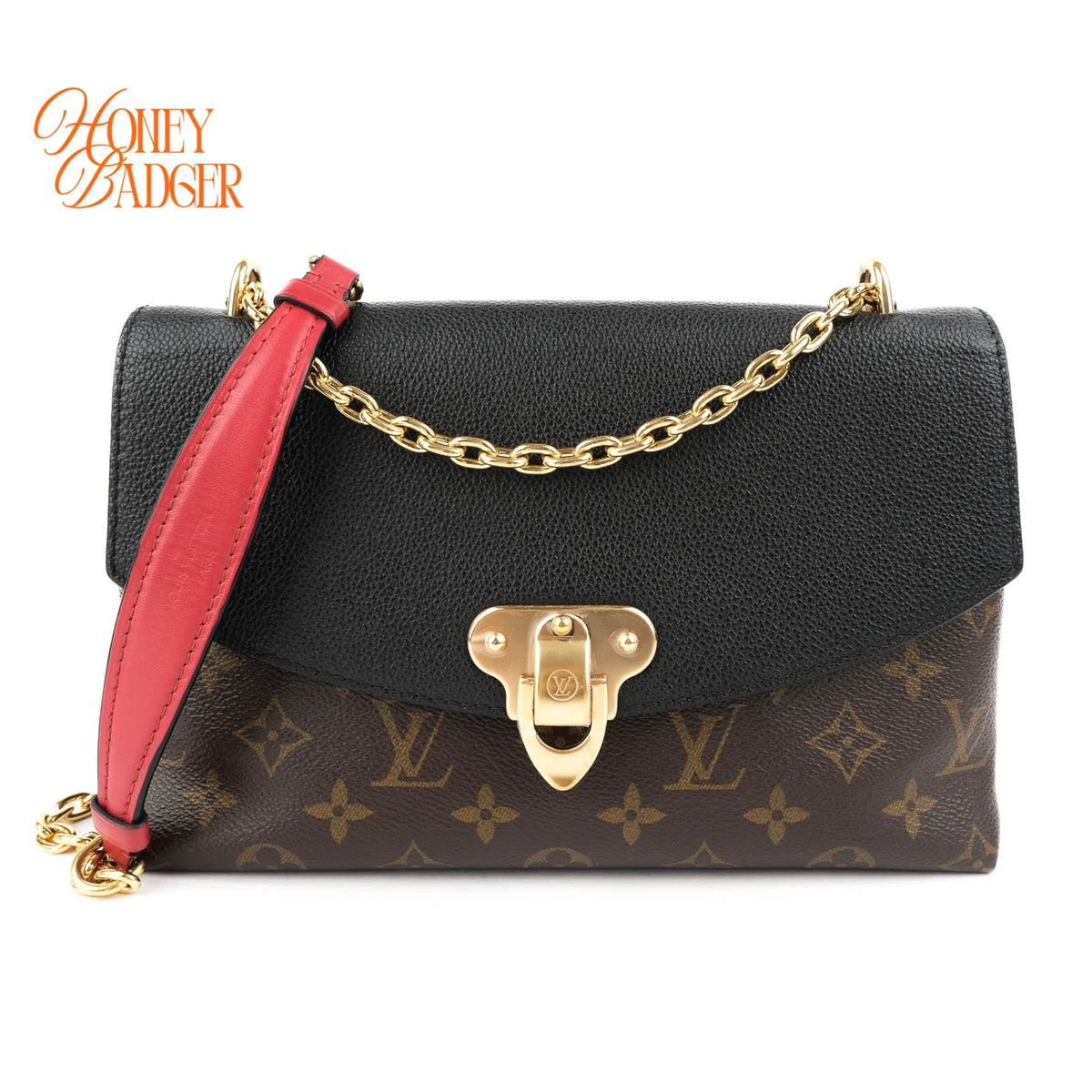 Louis Vuitton Saint Placide Monogram Noir Gold Hardware Rank A