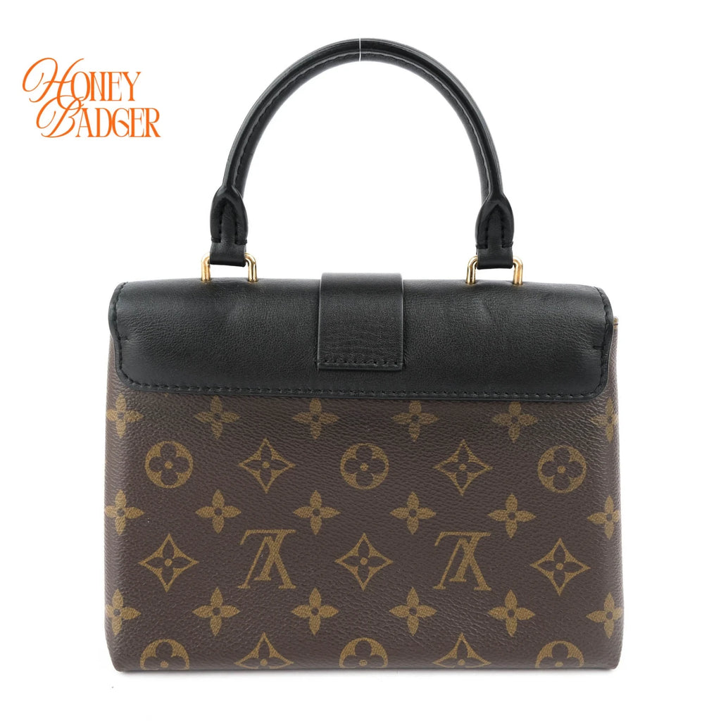 Louis Vuitton Locky BB Monogram Noir Gold Hardware Rank A