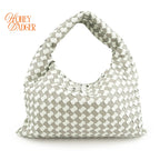 Bottega Veneta Hop in gray Intrecciato leather, Rank S