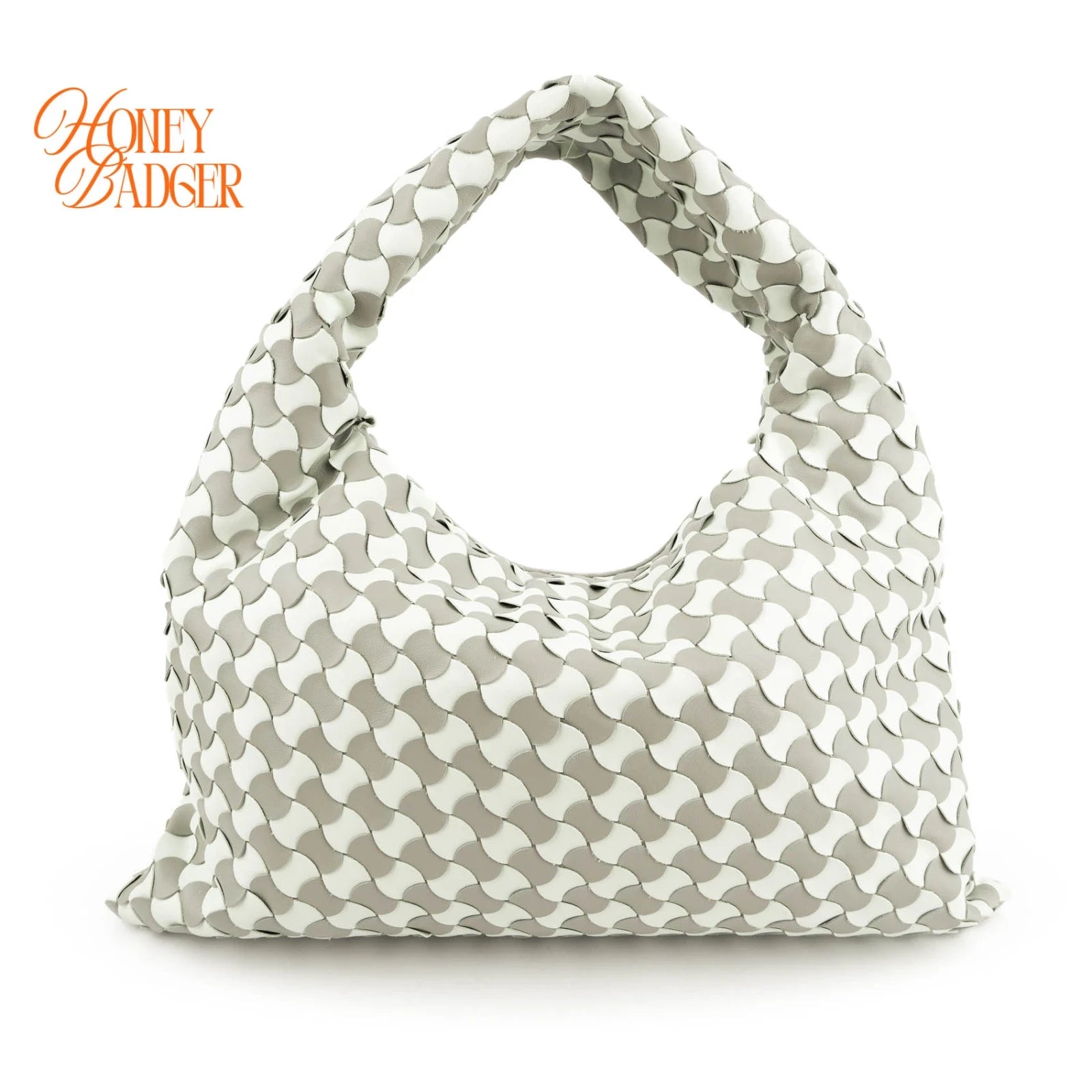 Bottega Veneta Hop in gray Intrecciato leather, Rank S
