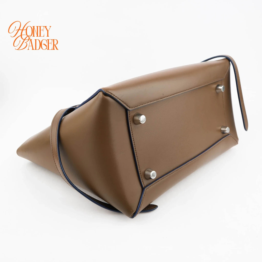 Celine Belt Bag Mini Smooth Leather Brown Rank A