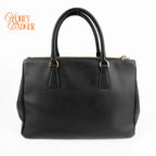 Prada Galleria Large Black Saffiano Rank A
