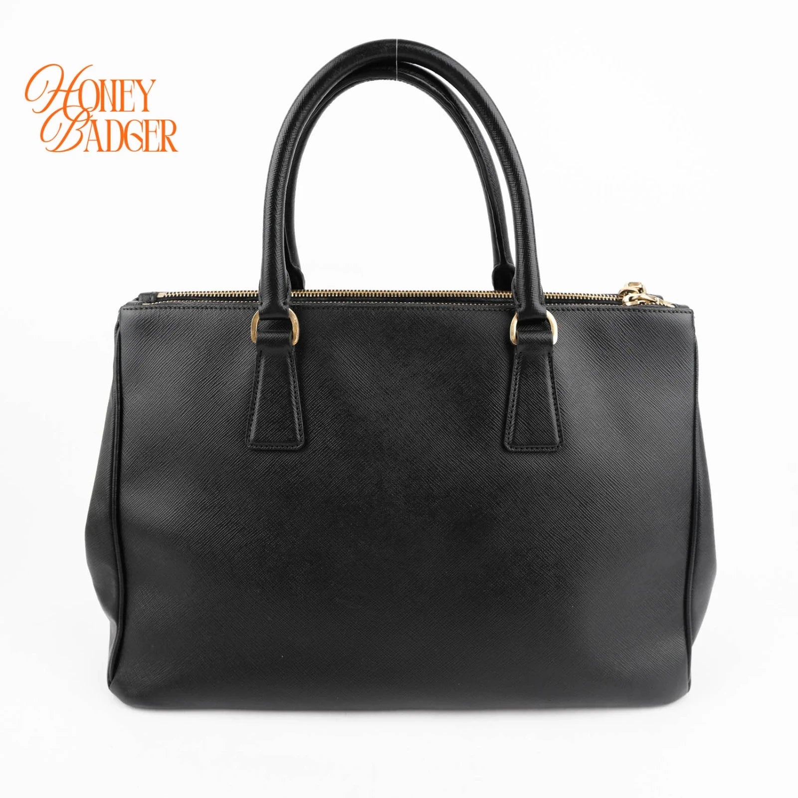Prada Galleria Large Black Saffiano Rank A