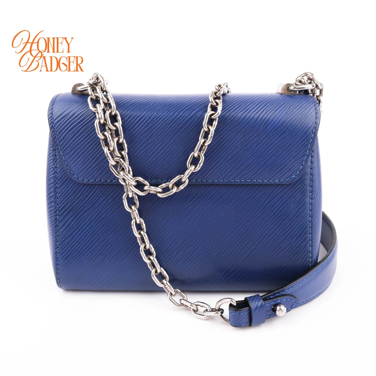 Louis Vuitton Twist PM Epi Leather Blue Rank A