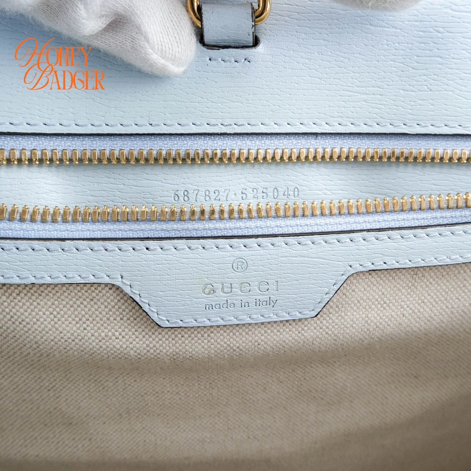 Gucci Tiger Print Tote GG Supreme Beige Rank A