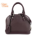 Louis Vuitton Alma BB Epi Leather Quetsche Silver Hardware Rank AB