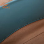 Gucci Jackie 1961 Mini Shoulder Bag Light Blue Leather Gold Hardware 2WAY Bag