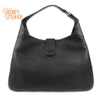 Gucci Aphrodite Large Leather Black Antique Gold Hardware Rank A
