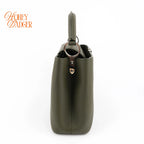 Louis Vuitton Capucines BB Taurillon Leather Green Rank A