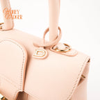 Delvaux Brillant Mini Rodéo Calf Pale Pink Gold Hardware Rank A