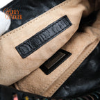 Fendi Baguette Mini Black Leather Rank A