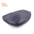 Bottega Veneta Large Veneta Hobo Intrecciato Nappa Navy Rank A