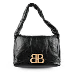 Balenciaga Monaco Leather Black Rank S